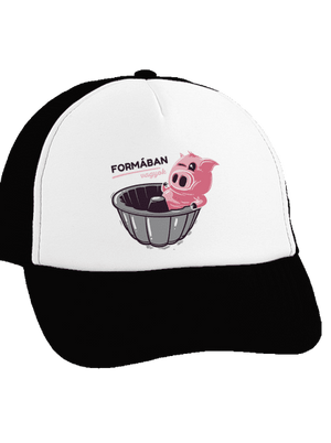 Formában teherautós sapka Black cap