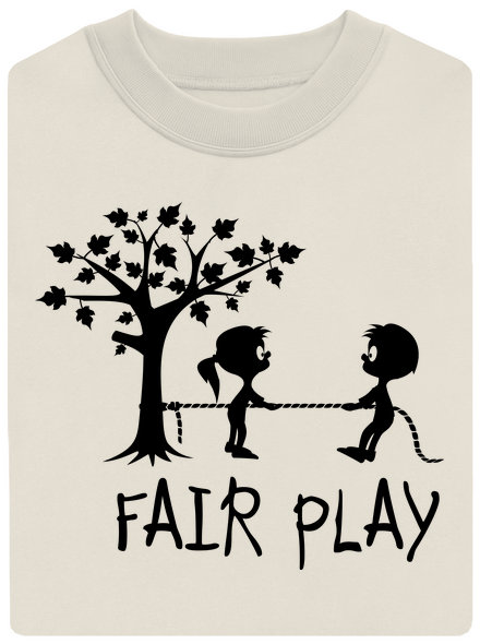 Fair play unisex crewneck Off White
