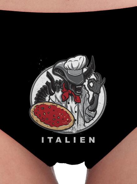 Italien női bugyik Black