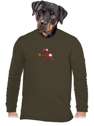  férfi hosszú ujjú póló Urban Khaki