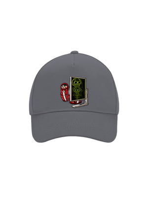 Röntgen Matryoshka baseballsapka Graphite grey