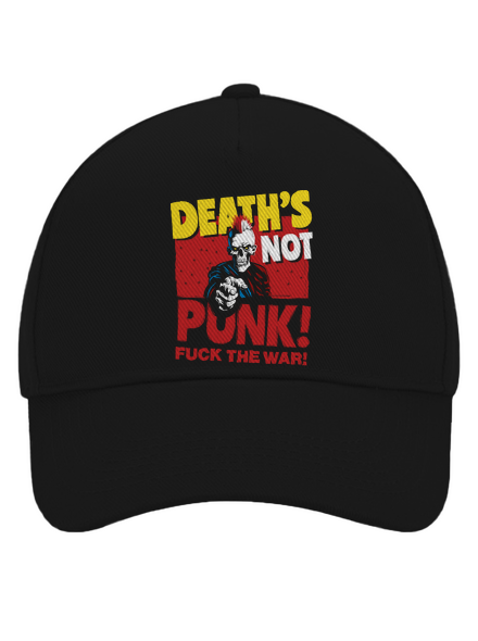 Death's not punk baseballsapka Black