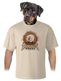 unisex túlméretezett póló