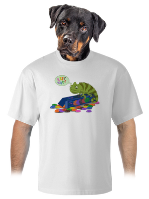 unisex túlméretezett póló