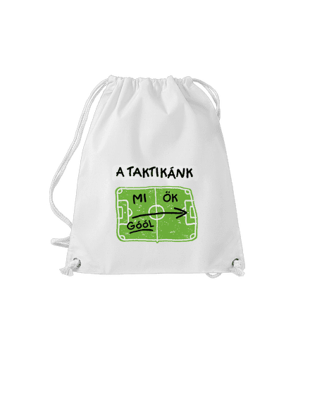 A futballtaktikánk hátizsák White