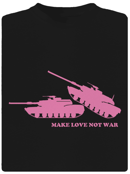 Tankok gyerek sport póló Black