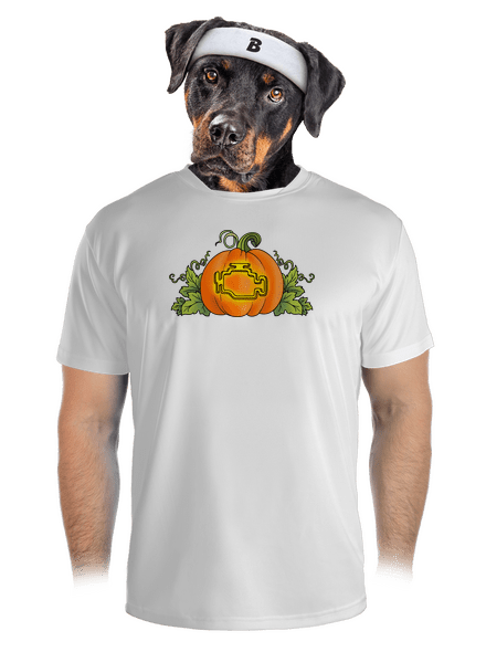Kísérteties Halloween férfi sportpóló White