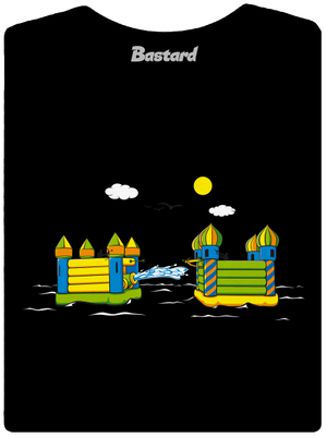 Castle Conquest  prémium női póló Black