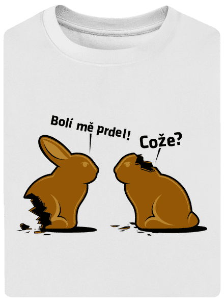 Fáj a seggem! unisex túlméretezett póló White