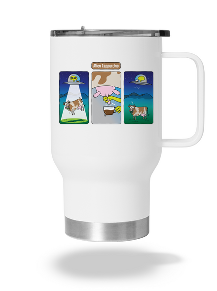 Alien Cappuccino termosz bögre White