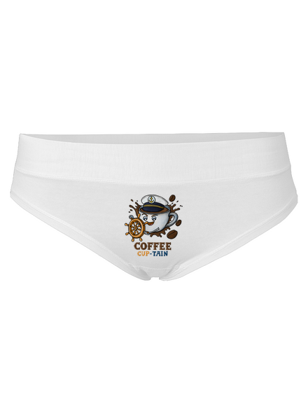 Coffee Cup-tain női bugyik White