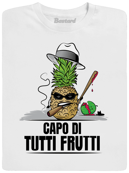 Tutti Frutti férfi hosszú ujjú póló White