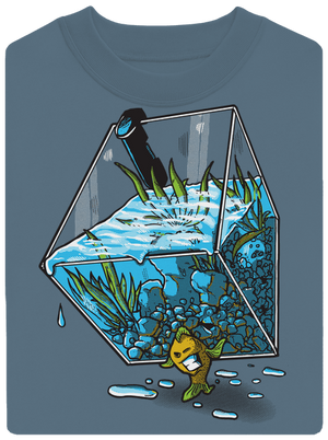  unisex crewneck Nordic Blue