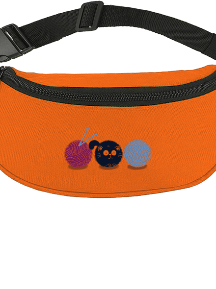 Macska övtáska Orange