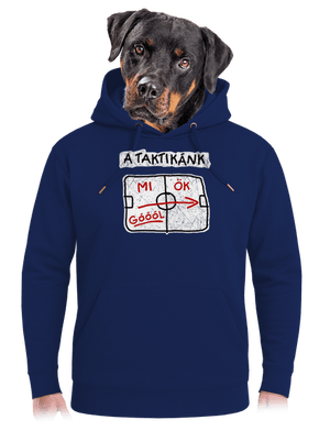 A taktikánk unisex prémium pulóver Navy