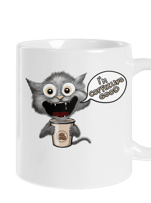 I’m coffeeling good hagyományos bögre White