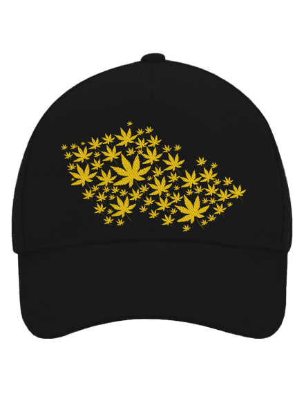 Ganja country baseballsapka Black