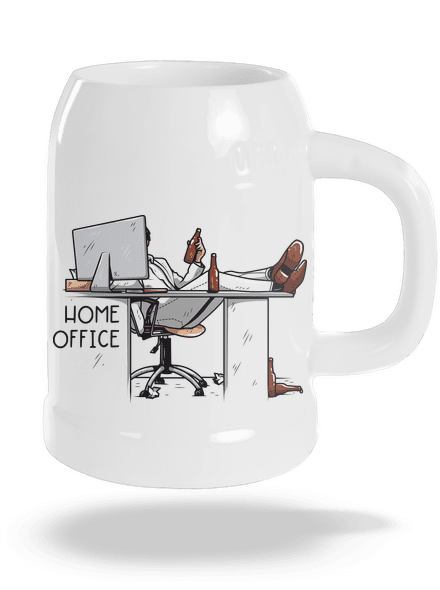 Home office söröskorsó White