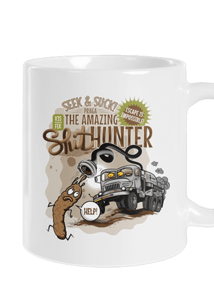 Shithunter hagyományos bögre White