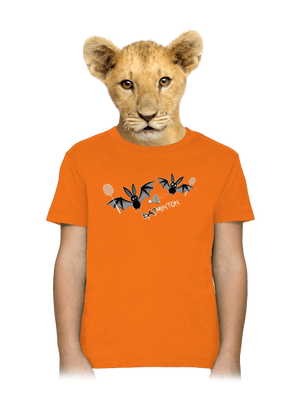 Batminton gyerek póló Orange