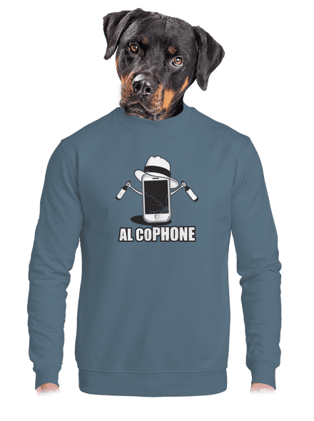 Al Cophone unisex crewneck Nordic Blue
