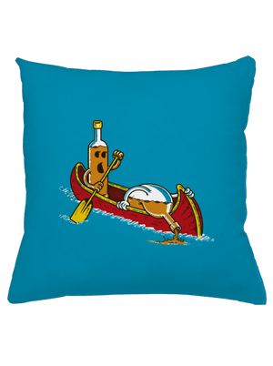 Rumivók párna Blue Turquoise