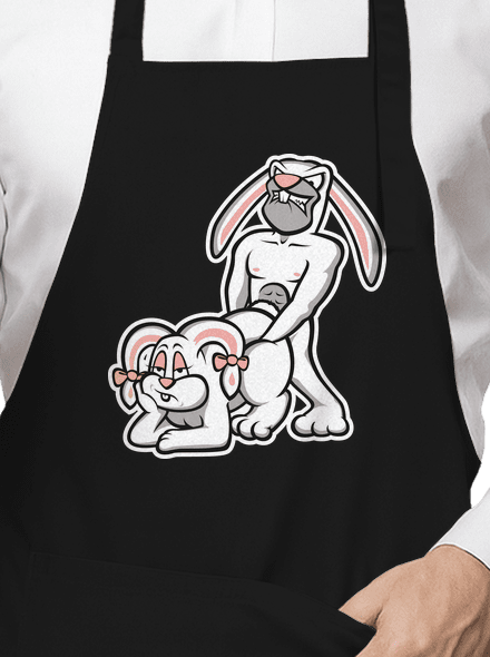 Rabbits kötény Black
