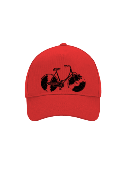 Forgótányér kerék baseballsapka Classic Red