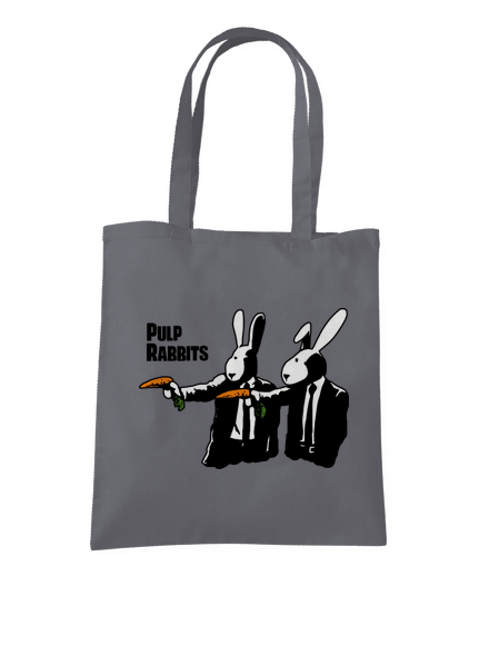 Pulp Rabbits táska Graphite grey