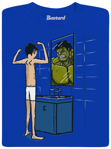 Hulk férfi hosszú ujjú póló Royal Blue