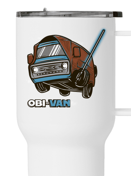 Obi Van termosz bögre White