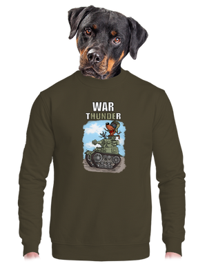 War Hunde unisex crewneck Urban Khaki