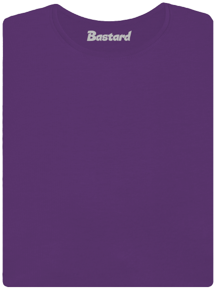 Nyomtatás nélkül prémium női póló Purple