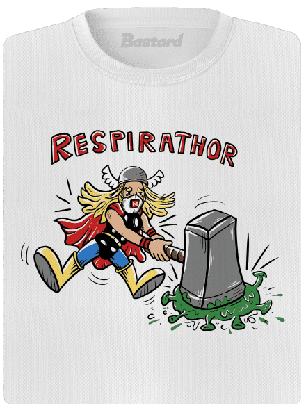 Respirathor női sportpóló White