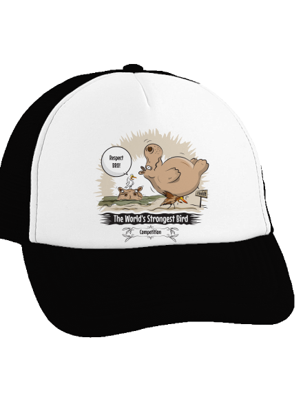 Strongest bird teherautós sapka Black cap