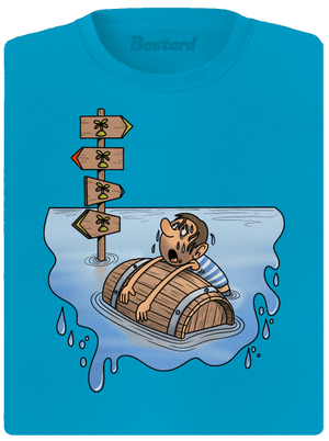 Kitaszított női sportpóló Blue Atol