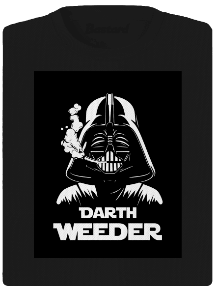 Darth Weeder női sportpóló Black
