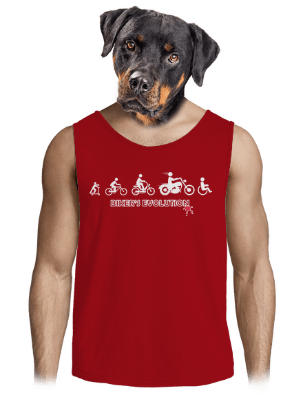 Bikers evolution férfi trikó Red