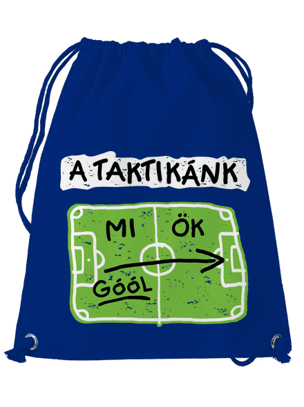 A futballtaktikánk hátizsák Royal Blue Mal