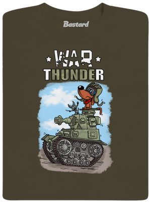 War Hunde férfi hosszú ujjú póló Urban Khaki