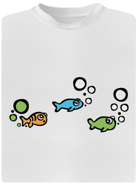 Baleset gyerek sport póló White