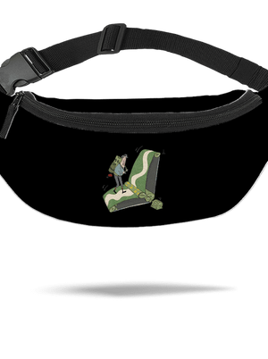 túrázás az övön övtáska Black