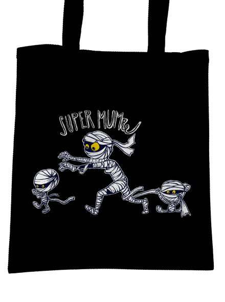 Super mumie táska Black