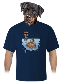 unisex túlméretezett póló