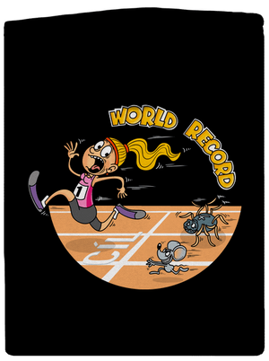 World record cipzáras női pulóver Black