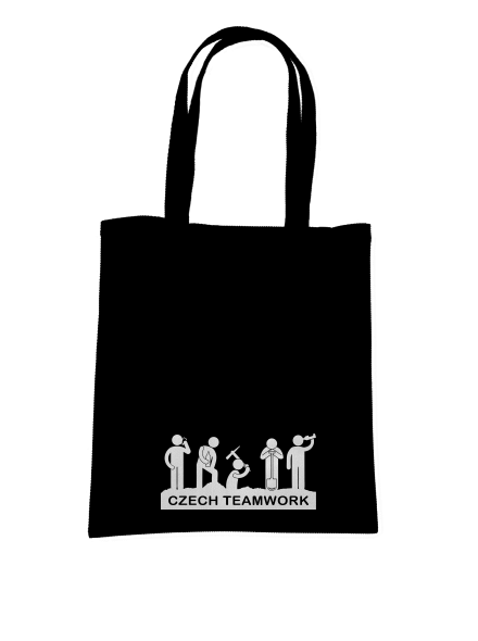 Czech Teamwork táska Black