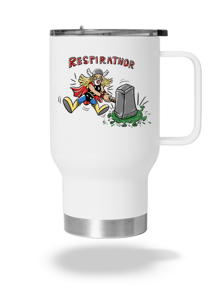 Respirathor termosz bögre White
