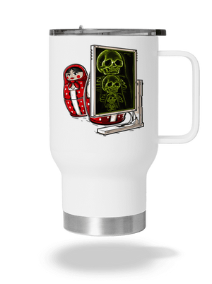 Röntgen Matryoshka termosz bögre White