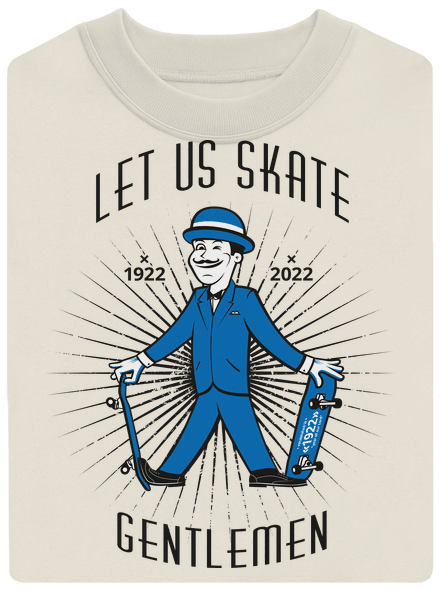 Let us skate unisex crewneck Off White