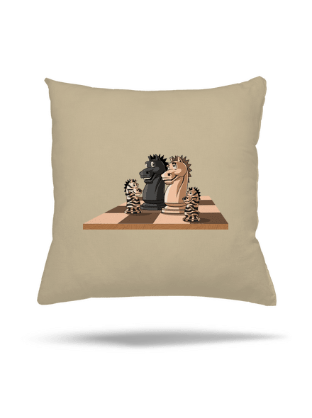 Sakkcsalád párna Beige